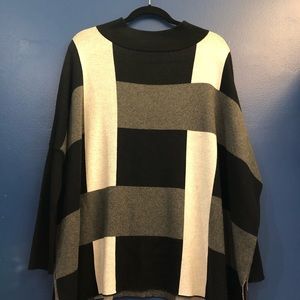 Planet Poncho Sweater
